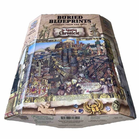 Be Puzzled Buried Blueprints Puzzles From The Past An Egyptian Chronicle NMISB! - Picture 1 of 7